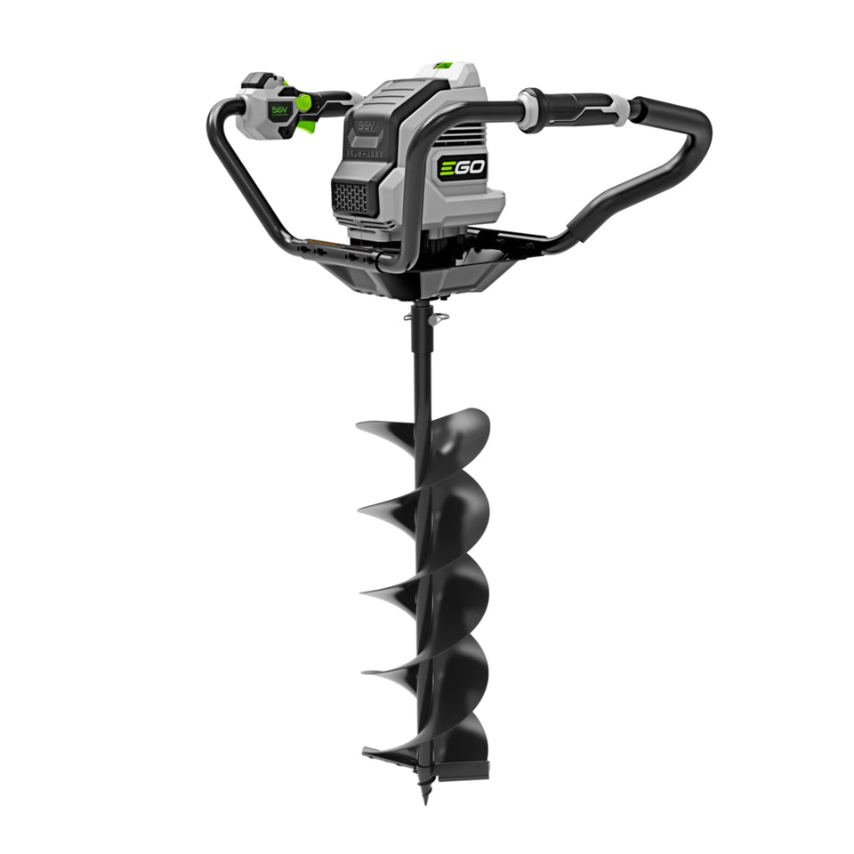 EGO Power+ auger with ergonomic handle for safer digging