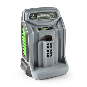 EGO Power+ CH5500 rapid charger front view for quick battery top-ups.