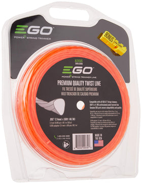 Genuine EGO twist line packaging showing premium quality and compatibility