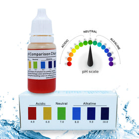 EHM pH test drops included for precise readings.
