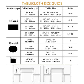ehousehome tablecloth suited for indoor and outdoor gatherings like BBQs