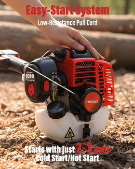 EIDOWA durable steel construction withstands tough pruning tasks.