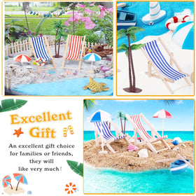 EIKEJI miniature tea table for seaside vignette styling and playful display.