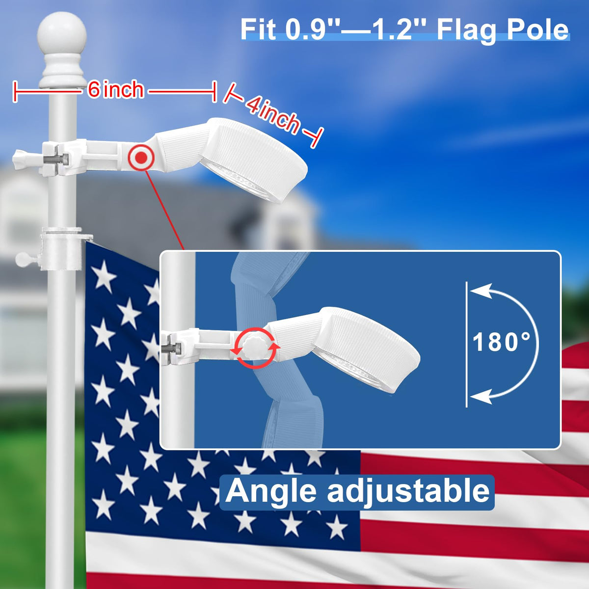 IP65 waterproof rating highlights outdoor durability in rain