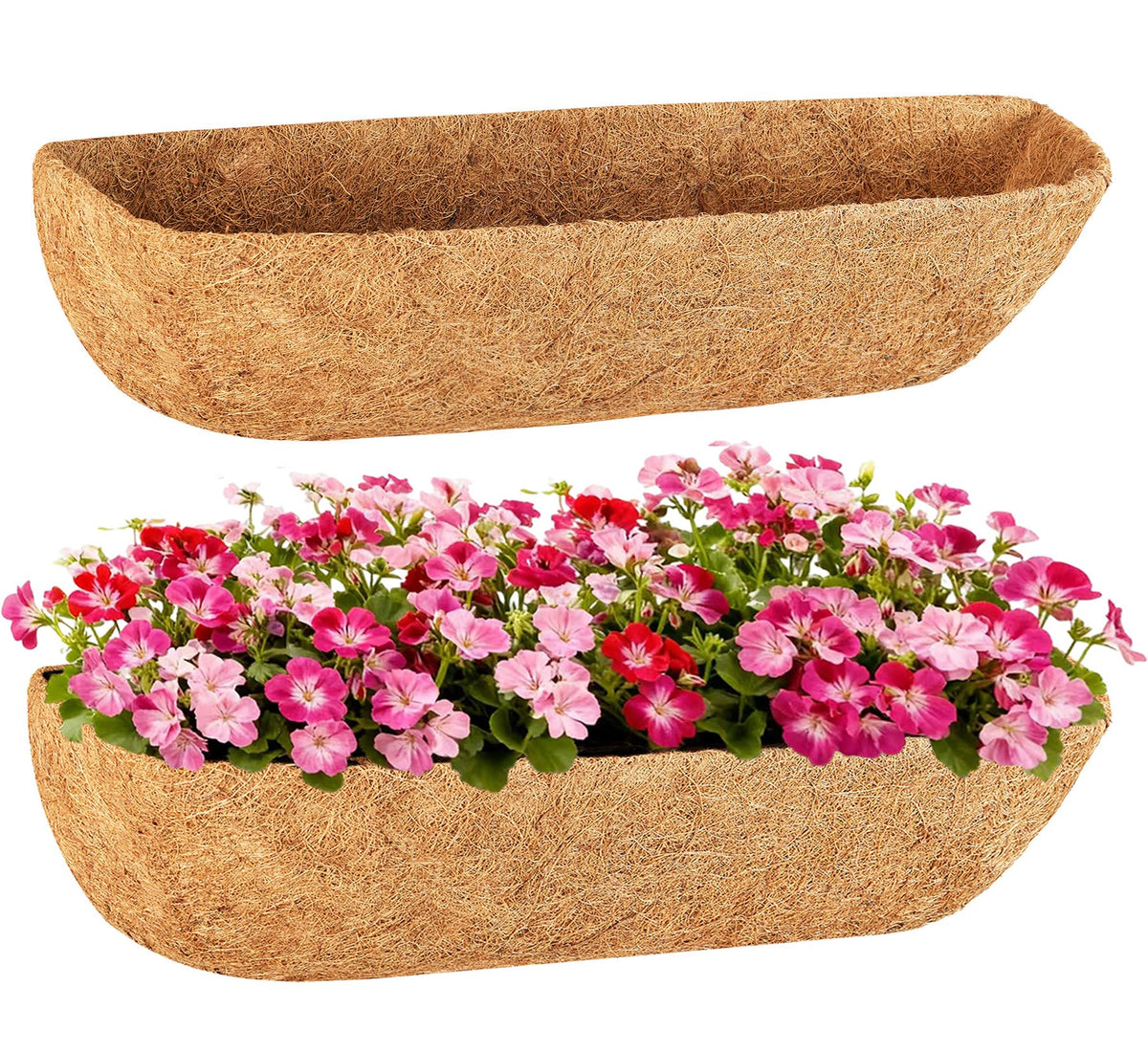 EINyexw coconut liner for planters provides durable moisture balance for thriving greenery