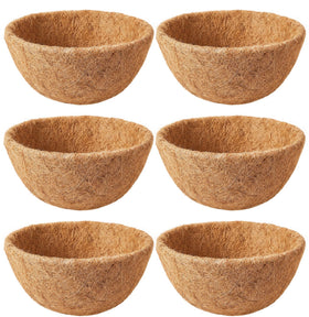 EINYEXW coco liners for 16-inch hanging baskets balance moisture and air.