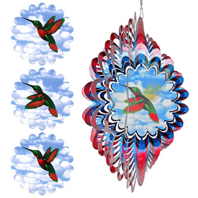 Eiryhope hummingbird garden décor adds a lively focal point for outdoor spaces
