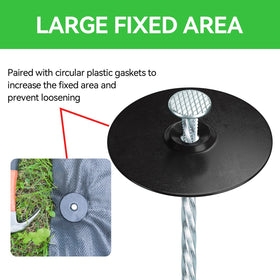 EISENSP spiral design increases resistance for long-term hold.