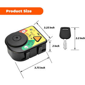 EISENKERN ignition switch with key demonstrates easy replacement on compatible models.