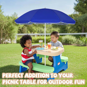 Eiszhjk umbrella ready for beach or camping adventures.