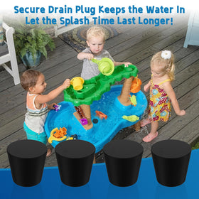Eiszhjk durable rubber stopper minimizes spills during water activities.