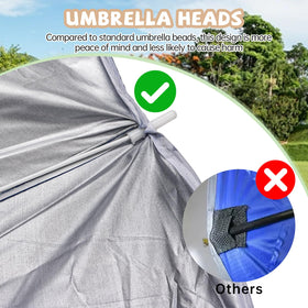 Eiszhjk portable lightweight design for beach or camping shade.