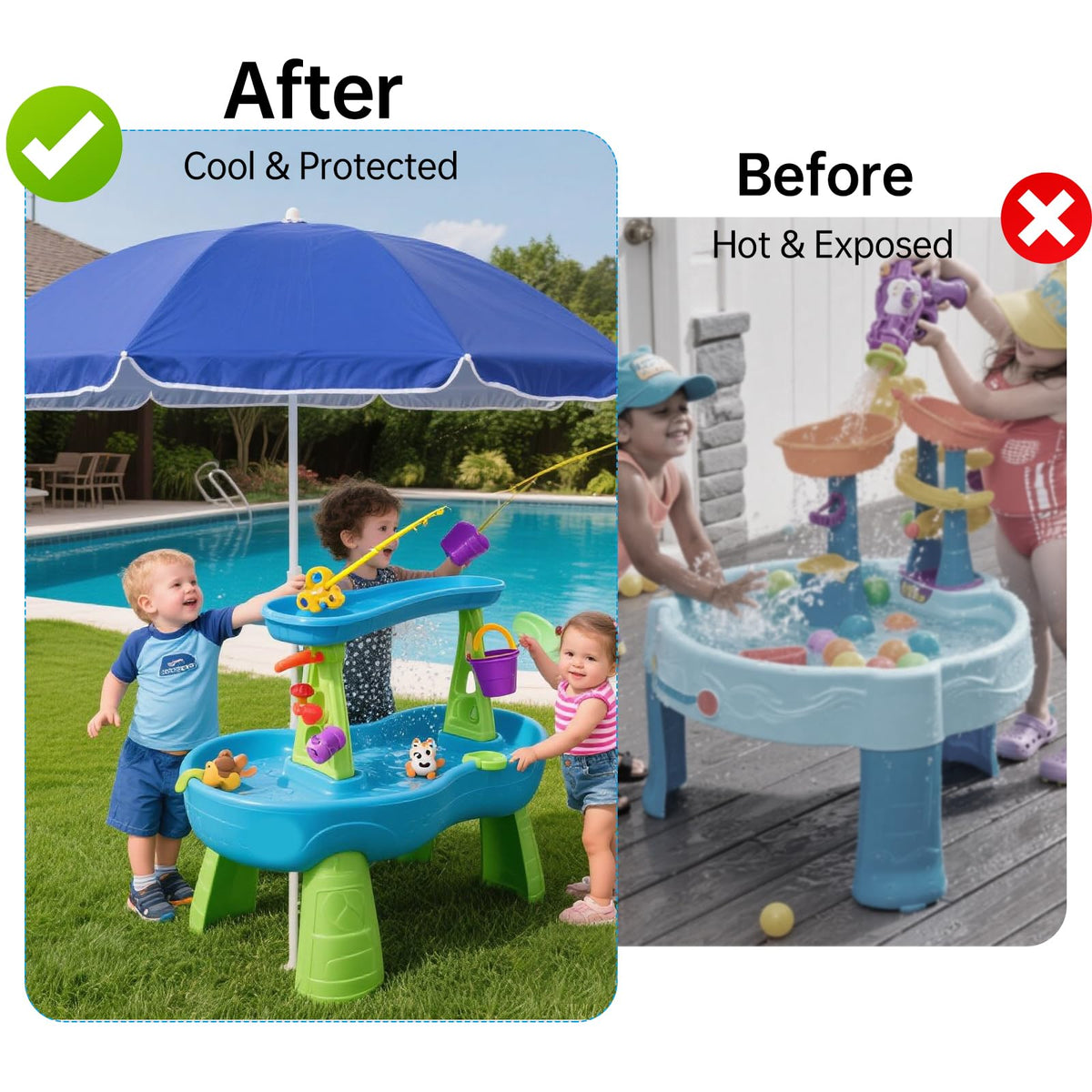 Eiszhjk safety beads ensure smooth edges for child-friendly use.
