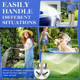 EJW easy tool-free installation makes setup quick on standard spigots.