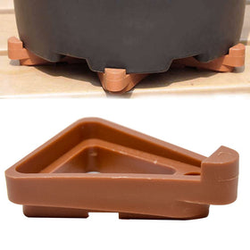 EKDJKK plant pot feet durable PP material withstand outdoor use and gardening tasks