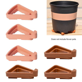 EKDJKK plant pot feet easy-clean height simplifies cleaning under planters