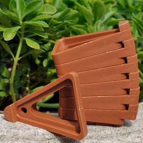 EKDJKK plant pot feet elevated stand keeps pots above soil for moisture flow