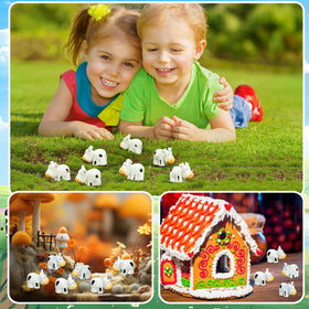EKisemio outdoor decor cows for creative display and play