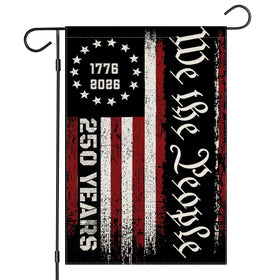 EKOREST 250th USA Anniversary flag, front view for outdoor display