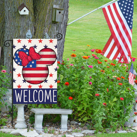 EKOREST Double-sided garden flag, vibrant design from both sides.