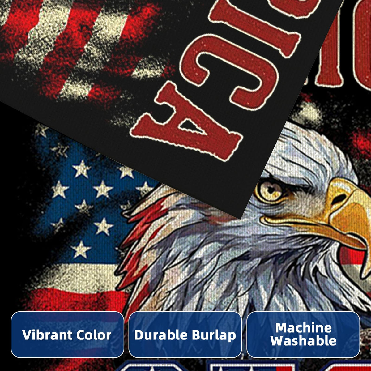 EKOREST durable garden flag ideal for patio or porch display.