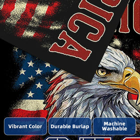 EKOREST durable garden flag ideal for patio or porch display.