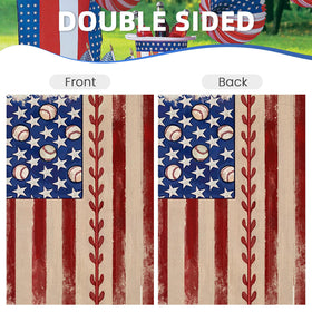 EKOREST durable polyester flag, UV fade-resistant for long-lasting use.