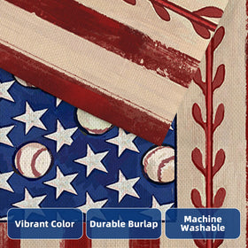 EKOREST farmhouse-style flag adds color to any lawn or garden.