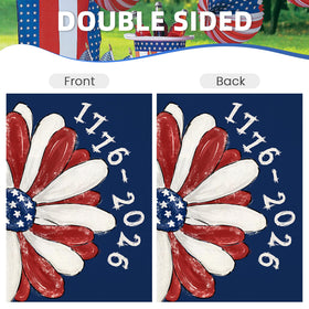 EKOREST 250th anniversary flag—patriotic motif for holidays outdoors.