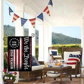 EKOREST patriotic yard banner for yard, porch, lawn decor