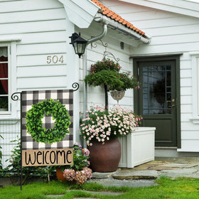 EKOREST Welcome Summer flag double-sided design boosts outdoor curb appeal