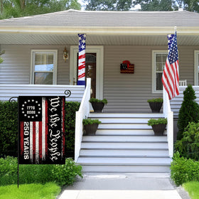 EKOREST We the People double-sided design enhances yard visibility