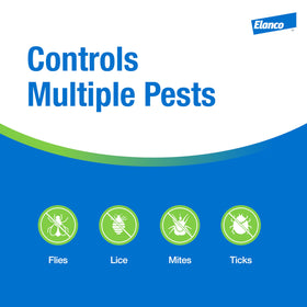 Elanco Permectrin II mist or fog setup for versatile treatment in animal housing.