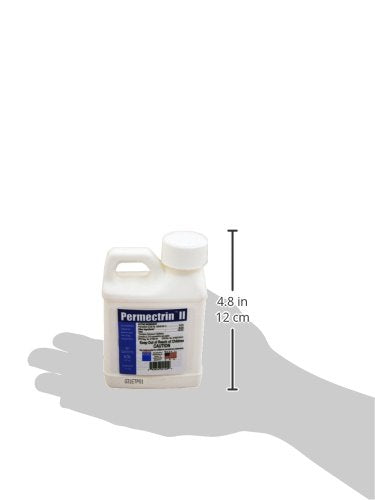 Elanco Permectrin II spray application method demonstrates versatile use in livestock facilities.