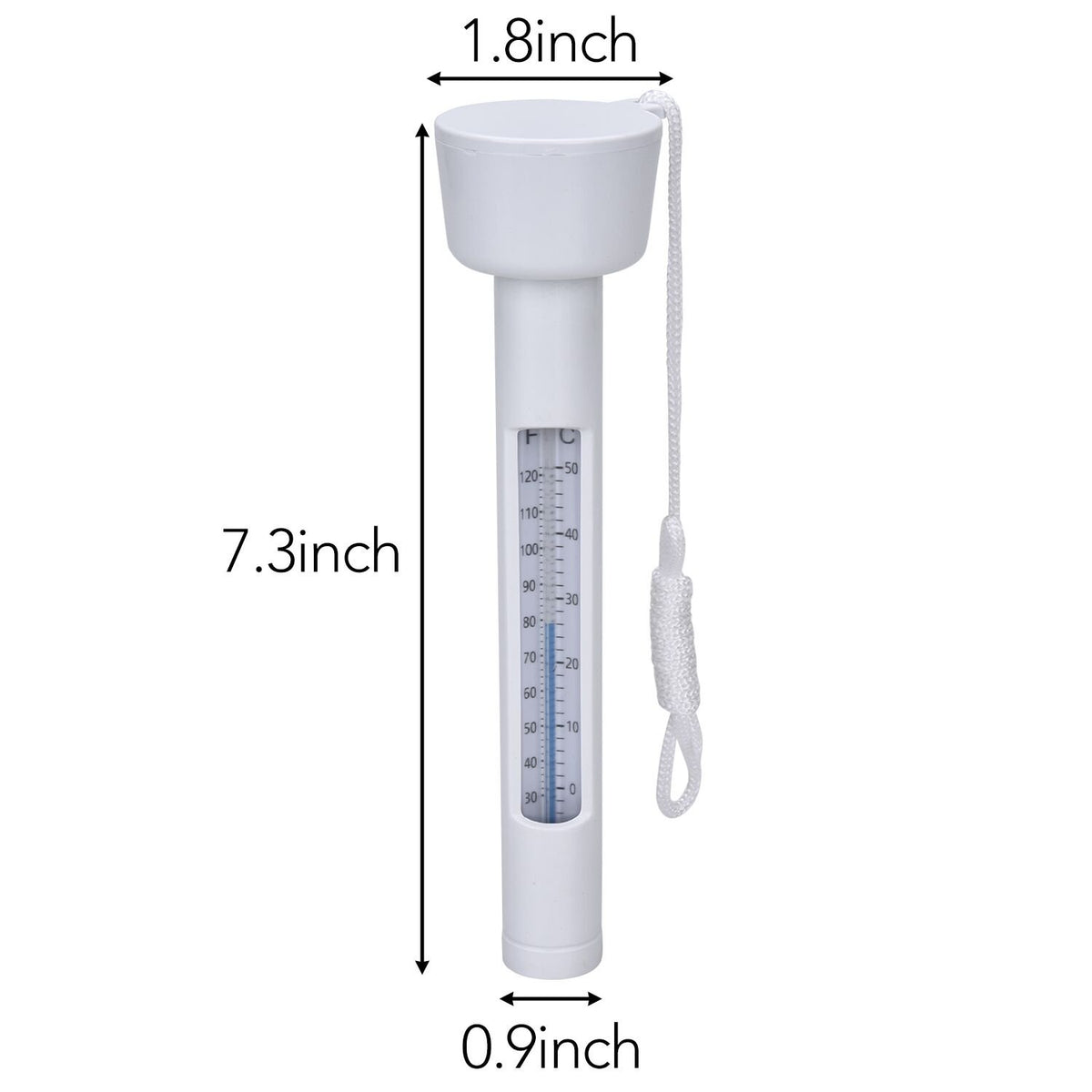 eLander Pro thermometer with durable shell for pools, spas, and ponds
