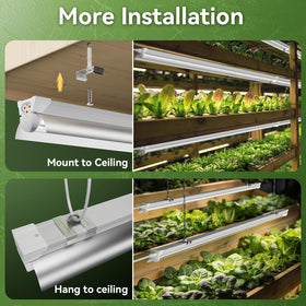Elaruslux mounting clips and ties for secure mounting