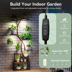 Elaruslux living room plant display shelf setup aesthetic