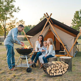 Elbourn Firewood Rack indoor outdoor design fits any space.
