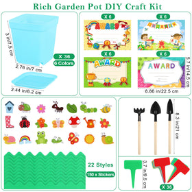 Elcoho EVA foam stickers add spring shapes for kid-friendly crafts.