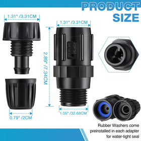 ElectricWise 25 PSI regulator side view showing compact ABS construction.