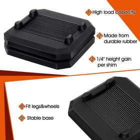 ElectricWise outdoor griddle feet improve stability for safer grilling.