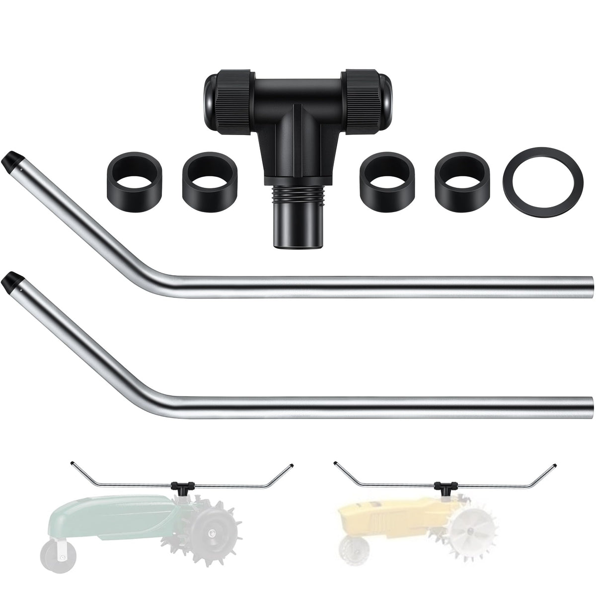 ElectricWise traveling sprinkler arms kit for even lawn coverage