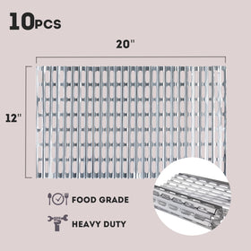 Elegest disposable grill toppers in use delivering authentic grill marks with less mess.