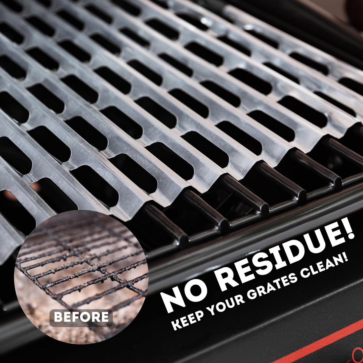 Elegest heavy-duty aluminum liners withstand high heat for reliable grilling.