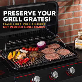 Elegest park grill liners provide hygienic coverage for shared outdoor cooking.