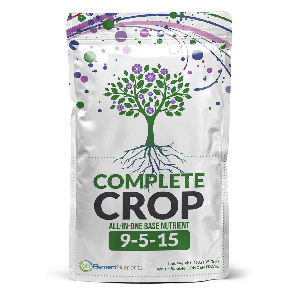 Element Nutrients Complete Crop 9-5-15 bag ready for all-in-one plant feeding
