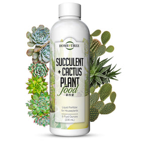 Element Nutrients succulent fertilizer bottle pour promotes healthy, vibrant succulents.