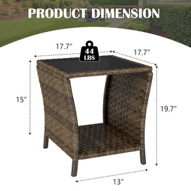 Elepude glass top is removable for easy cleaning.
