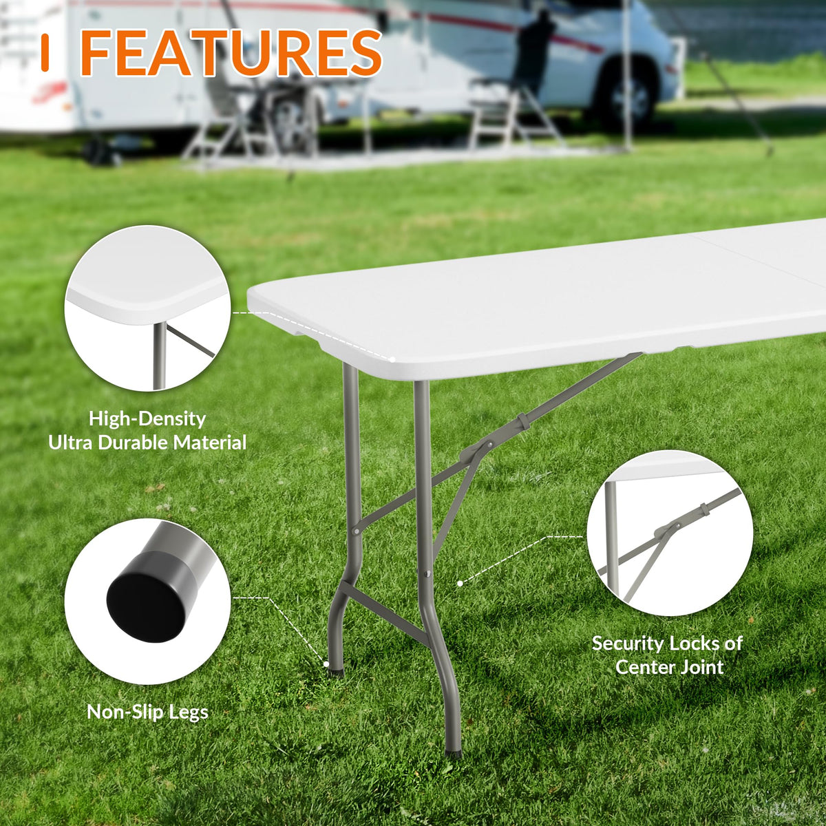 Elevon chairs non-slip feet protect floors during events