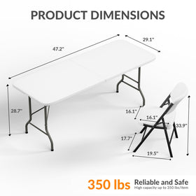 Elevon table is UV resistant and easy to clean outdoors